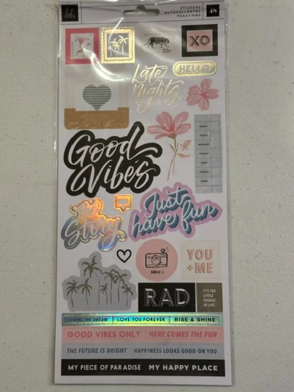 NEW Heidi Swapp Old School Scrapbooking Supplies Collection